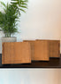 Brotzeitbrettchen-Set aus massiver Eiche