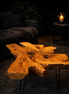 Couchtisch aus Holzwurzel