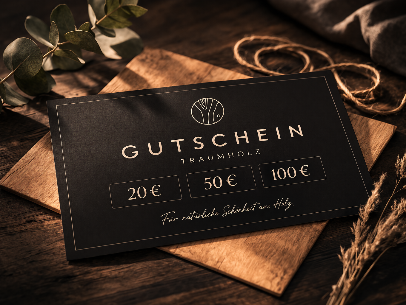 Traumholz Gutschein