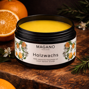 MAGANO Holzwachs – 100 % natürliche Holzpflege (200 ml)
