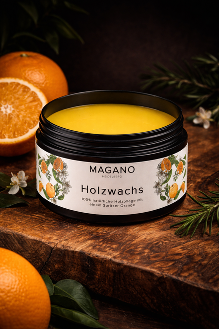 MAGANO Holzwachs – 100 % natürliche Holzpflege (200 ml)