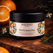 MAGANO Holzwachs – 100 % natürliche Holzpflege (200 ml)