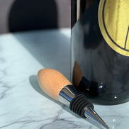 Flaschenverschluss aus Birnenholz