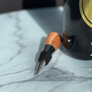 Flaschenverschluss aus Apfelholz