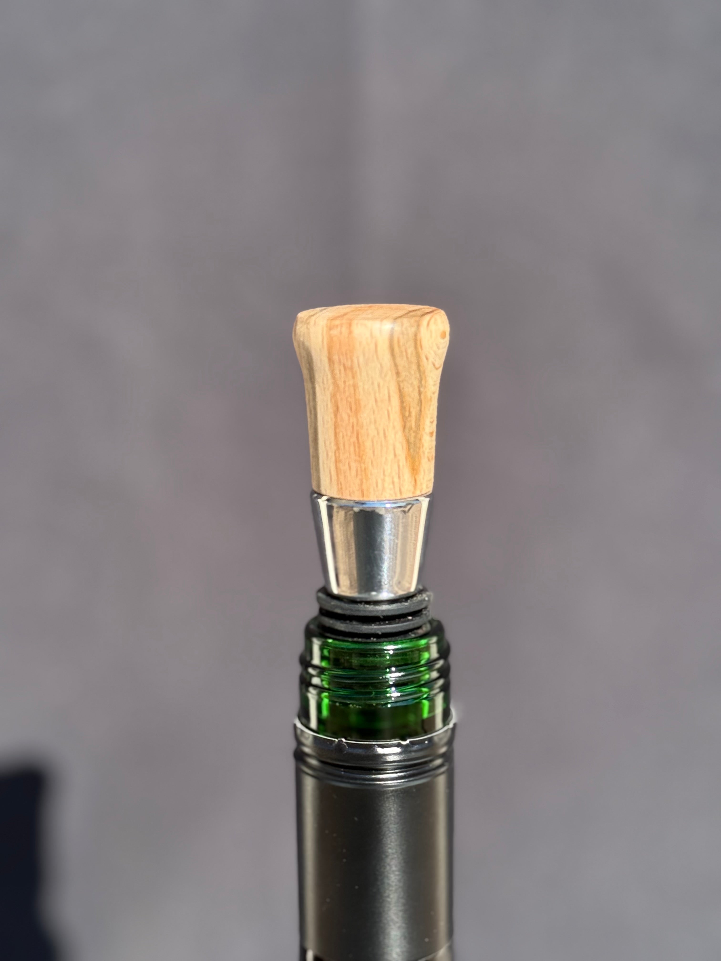 Flaschenverschluss aus Buchenholz